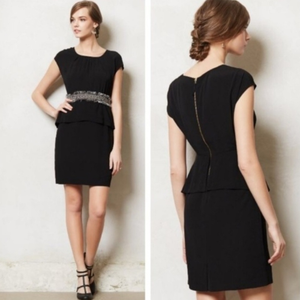 Anthropologie Little black dress